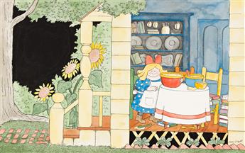 JAMES MARSHALL (1942-1992) I dont mind if I do, said Goldilocks, helping herself to the biggest bowl. [CHILDRENS]